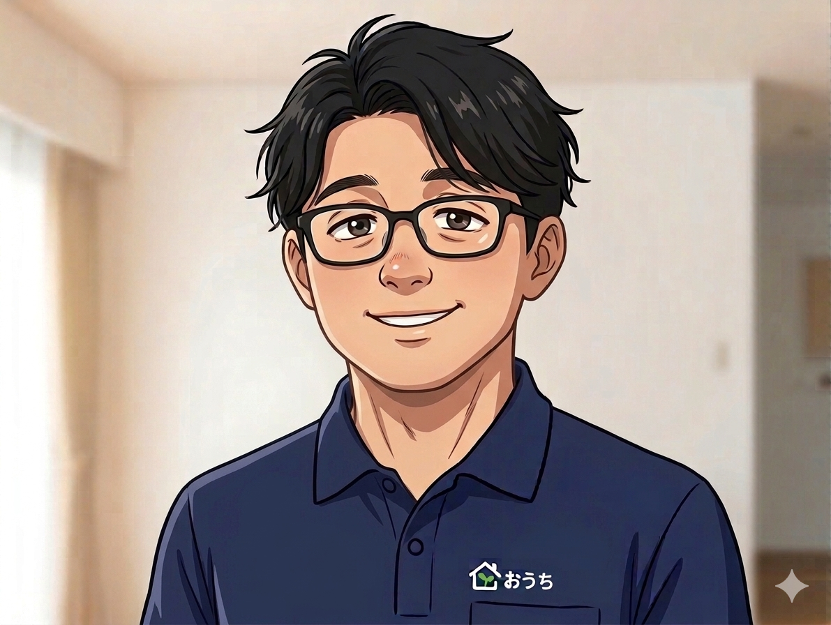 おうちメンテ 運営者 本田雄大のイラスト